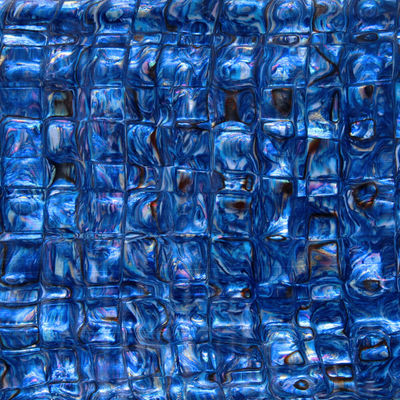 لامع الأزرق السليلويد البلاستيك ورقة قطاع الزخرفية السليلويد بينغ بونغ الكرة