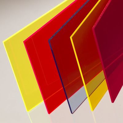 Natural Translucent Acrylic Sheets 1.2g/Cm3 Plastic Perspex Board